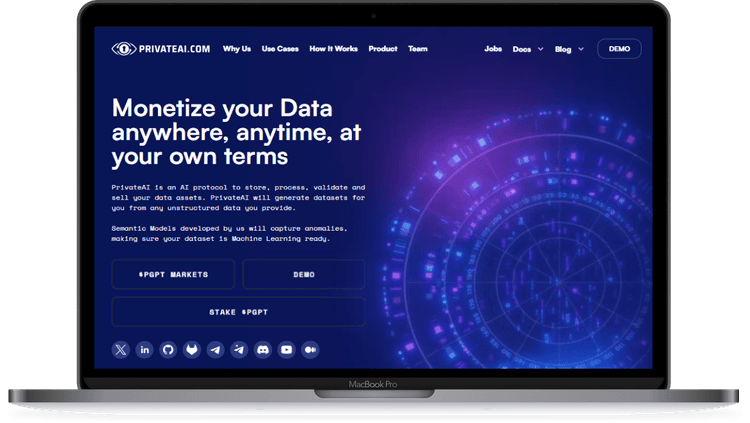PrivateAI data platform by SFXDX: AI-driven secure data sharing and DAO monetization with Archon protocol